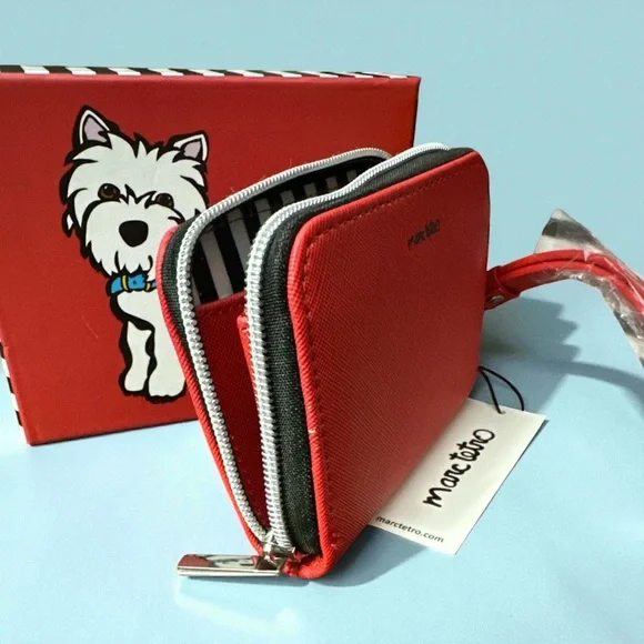 Marc Tetro West Highland White Terrier Red Wallet
NWT in Box - Picture 4 of 4
